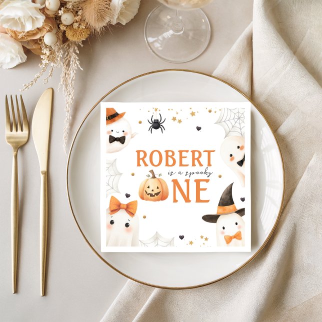 Servilleta De Papel Escandaloso Napkin De Calabaza Fantasma (Subido por el creador)