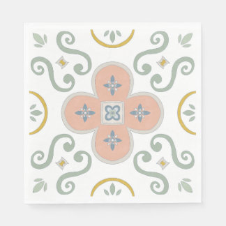 Servilleta De Papel escandinavo-terracotta