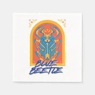 Servilleta De Papel Escarabajo Azul Scarab Talavera Gráfico