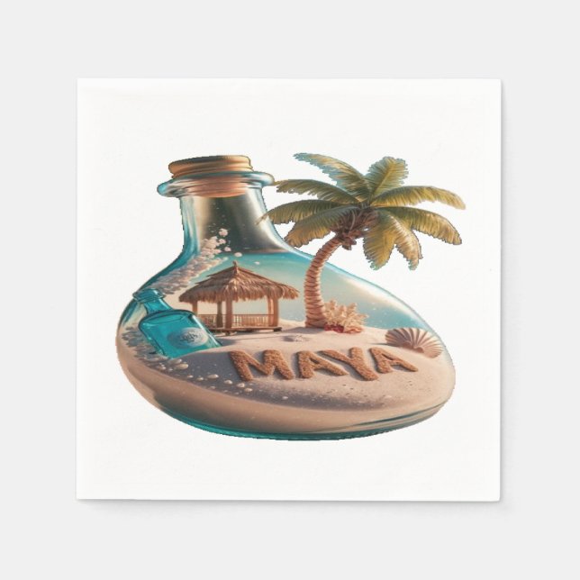 Servilleta De Papel Escenario de salón residencial (Anverso)