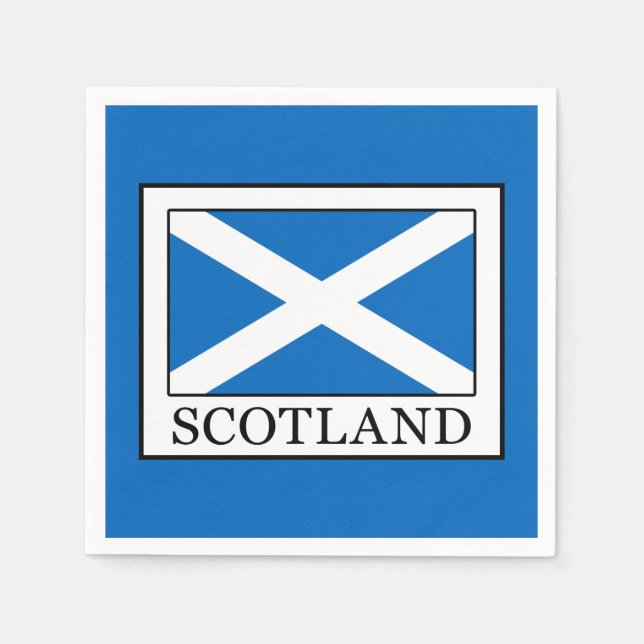 Servilleta De Papel Escocia (Anverso)