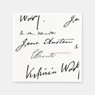 Servilleta De Papel Escritoras