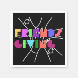 Servilleta De Papel Escuadrón de la Amistad: Agradecidos y reunidos