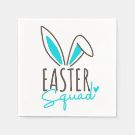 Servilleta De Papel Escuadrón de Pascua Familiar