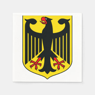 Servilleta De Papel Escudo de Alemania