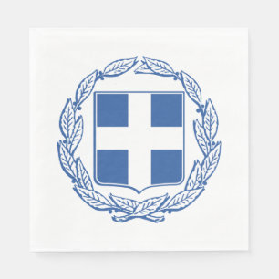 Servilleta De Papel Escudo de armas de Grecia
