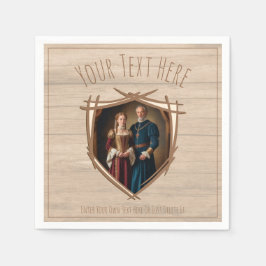 Servilleta De Papel Escudo de armas de Knight