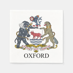 Servilleta De Papel Escudo de armas de Oxford