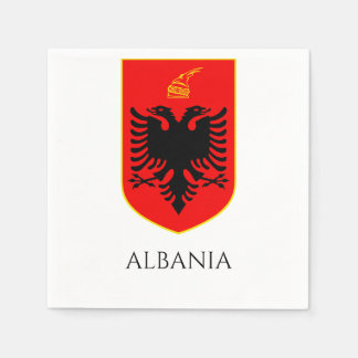 Servilleta De Papel Escudo de Armas Nacional Patrimonio Artístico Alba