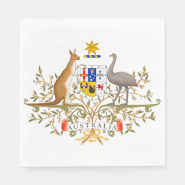 Servilleta De Papel Escudo de Australia