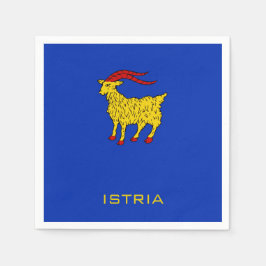 Servilleta De Papel Escudo de Istria Legado Adriático