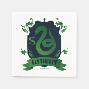 Servilleta De Papel Escudo de la Casa SLYTHERIN™ Ornamentado