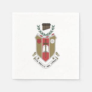 Servilleta De Papel Escudo de la Fraternidad Musical Sigma Alpha Iota