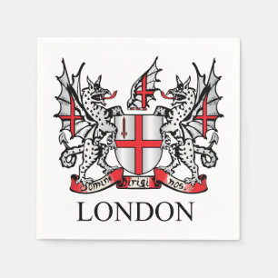 Servilleta De Papel Escudo de Londres