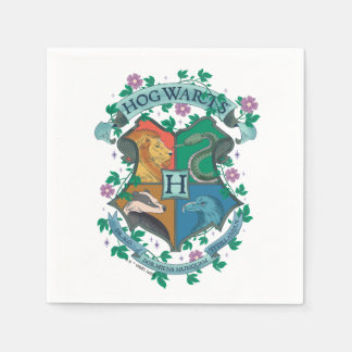 Servilleta De Papel ESCUDO floral HOGWARTS™