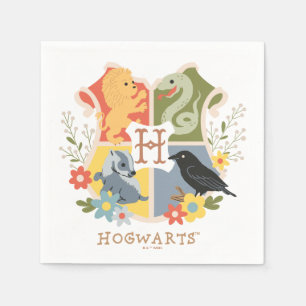 Servilleta De Papel Escudo Magic Blooms HOGWARTS™