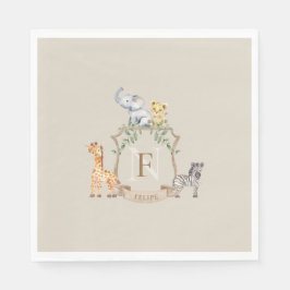 Servilleta De Papel Escudo Safari