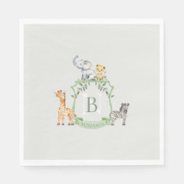 Servilleta De Papel Escudo Safari