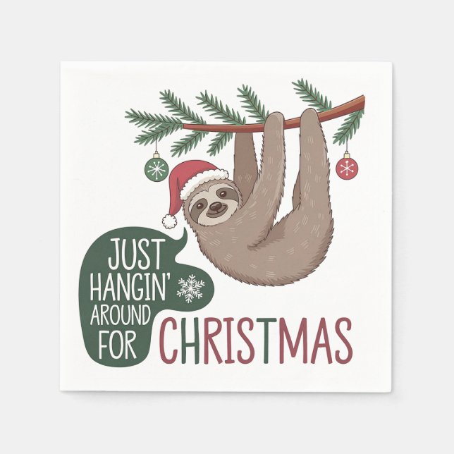 Servilleta De Papel Eslogan de vacaciones - Sólo pasen por ahí para Na (Anverso)