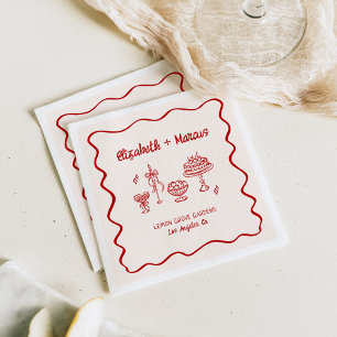 Servilleta De Papel ¡Eso es amor! Rojo italiano