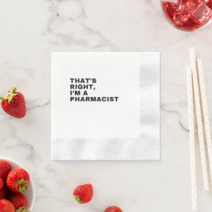 SERVILLETA DE PAPEL ESO ES CIERTO, SOY FARMACÉUTICO