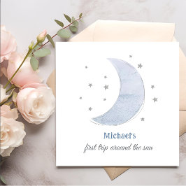 Servilleta De Papel Espacio Ultraterrestre 1er viaje alrededor del cum