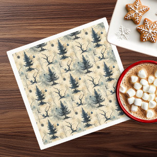 Servilleta De Papel Espantoso árbol de Navidad