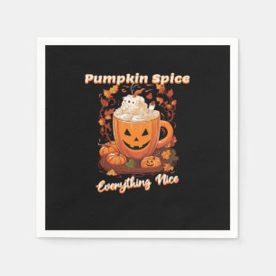 Servilleta De Papel Especias de calabaza todo Café de especias de cala