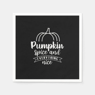 Servilleta De Papel Especie De Calabaza Y Todo Lo Bueno