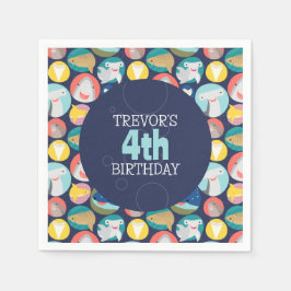 Servilleta De Papel Especie de tiburón mate