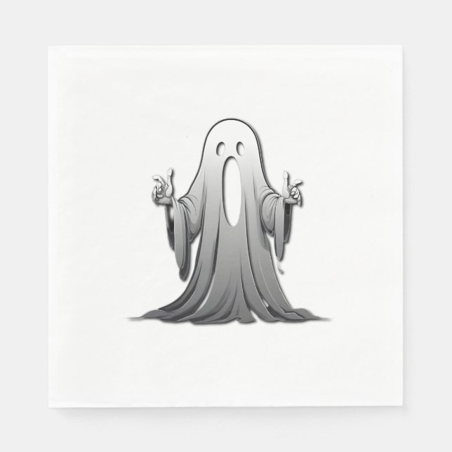 Servilleta De Papel Espectacular fantasma de Salem (Anverso)