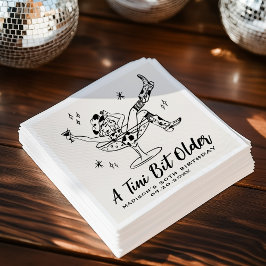 Servilleta De Papel Espectacular fiesta de cumpleaños un poco más anti