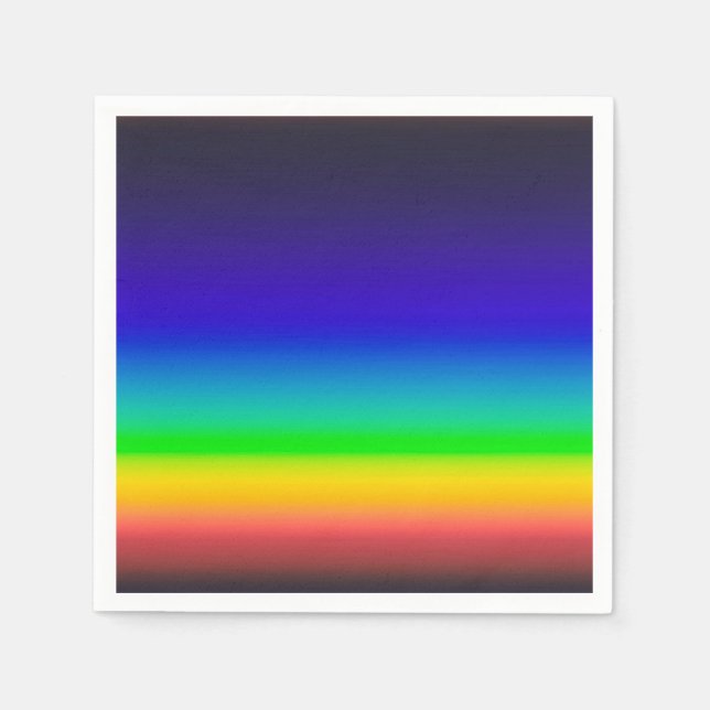 Servilleta De Papel Espectro solar verdadero (Anverso)