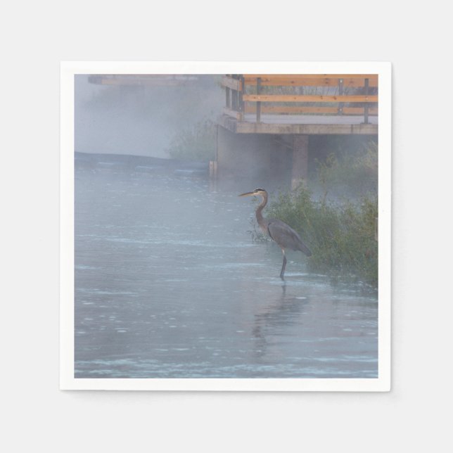 Servilleta De Papel Esperando pacientemente (Anverso)