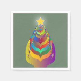 Servilleta De Papel Esperanza y unión en Navidad