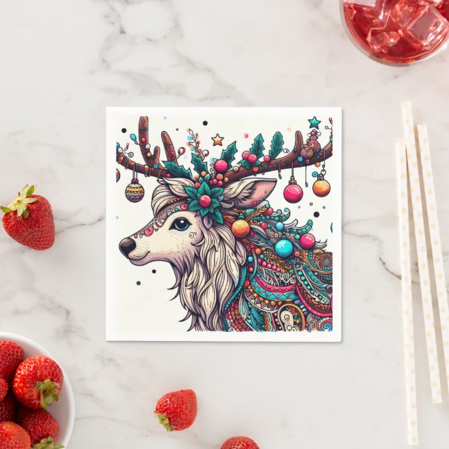 Servilleta De Papel Espíritu de vacaciones (In situ)