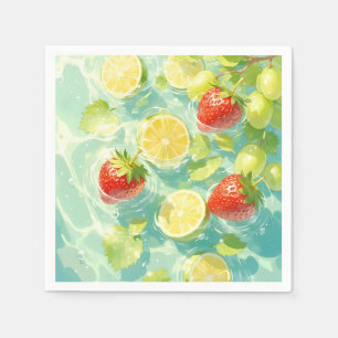 Servilleta De Papel Esplash de frutas