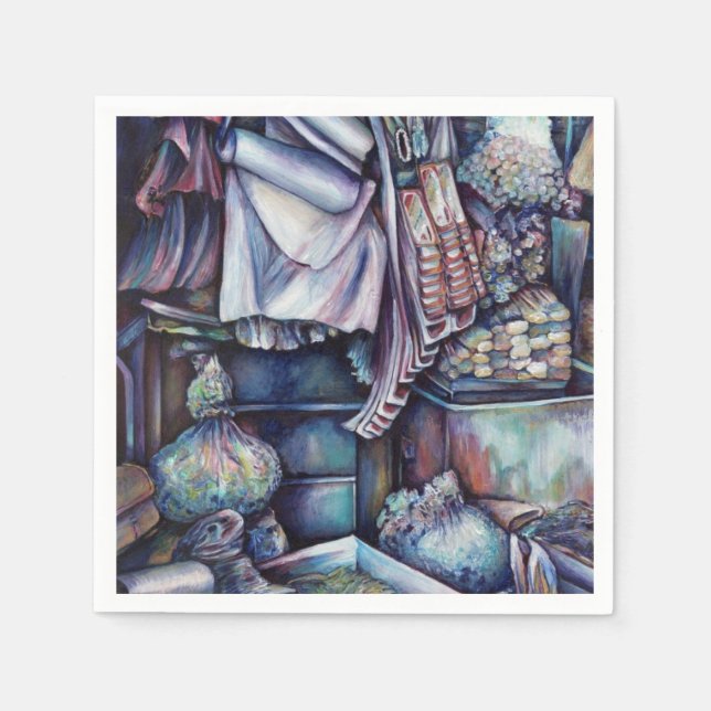 Servilleta De Papel Espléndida oferta especial del Centro Tekka, Singa (Anverso)