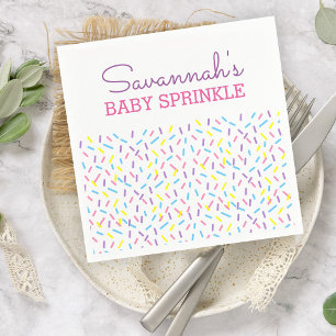 Servilleta De Papel Espolvorear Bebé Sprinkle Baby Shower Napkin