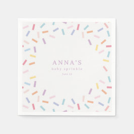 Servilleta De Papel Espolvorear la rociada del bebé