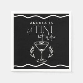 Servilleta De Papel Espreso | Martini | Cumpleaños del cóctel