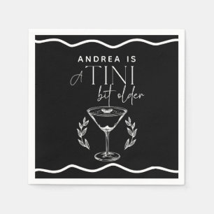 Servilleta De Papel Espreso   Martini   Cumpleaños del cóctel