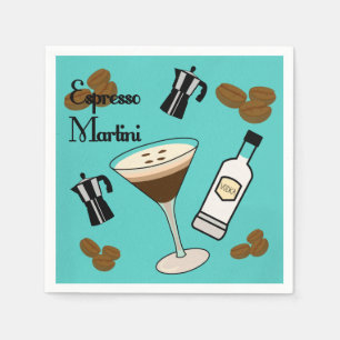 Servilleta De Papel Espresso Martini