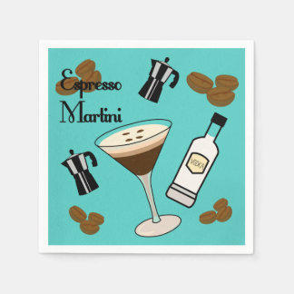 Servilleta De Papel Espresso Martini