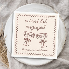 Servilleta De Papel Espresso Martini Bachelorette