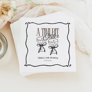 Servilleta De Papel Espresso Martini Quirky Napkin un poco más viejo d