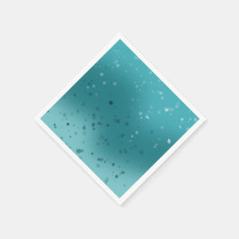 Servilleta De Papel Espuma Verde azulada azul