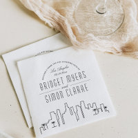 Esquina Deco de Los Ángeles | Napkins de eventos d