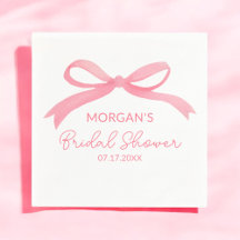 Está atando la ducha de novia rosa Knot