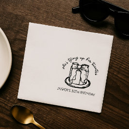 Servilleta De Papel Está atando sus 20 años con el tema del cumpleaños